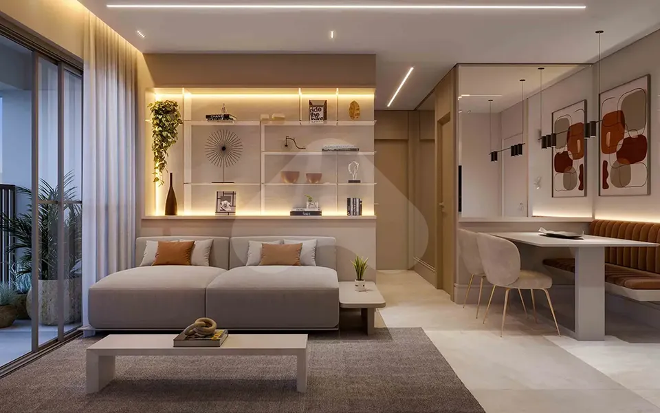 Garden Design Private Park Residence - Apartamento com 61,07 m², em Lapa — foto 2