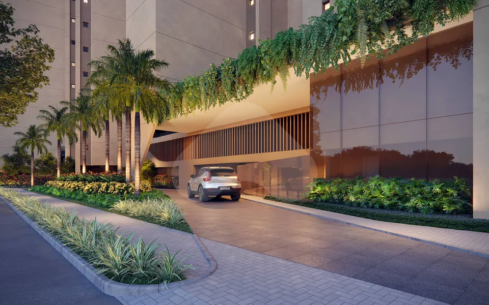 Bothanic Residence - Apartamento com 121,39 m², em Eng. Luciano Cavalcante — foto 2