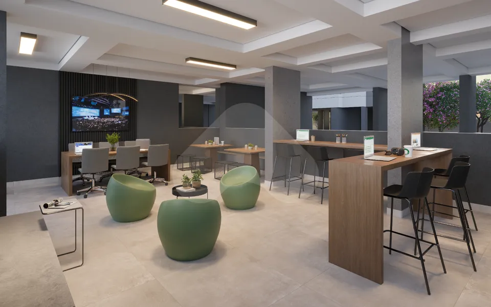 Galleria Santa Marina - Apartamento com 32 m², em Água Branca — foto 12