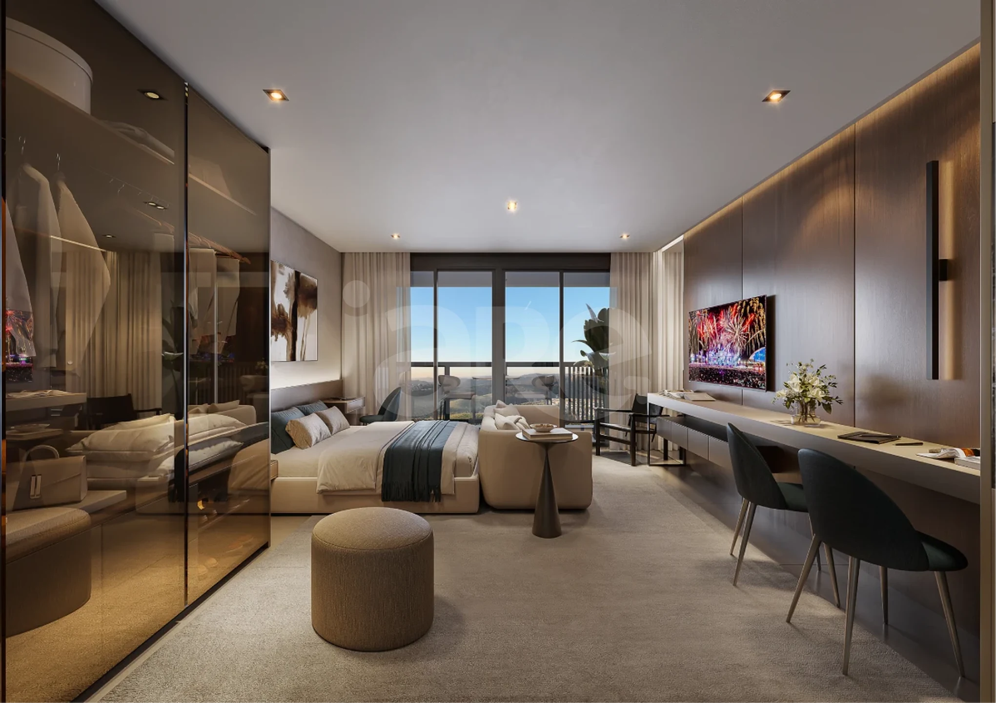 Liv Stay Residence - Apartamento com 112,89 m², em Alphaville — foto 4