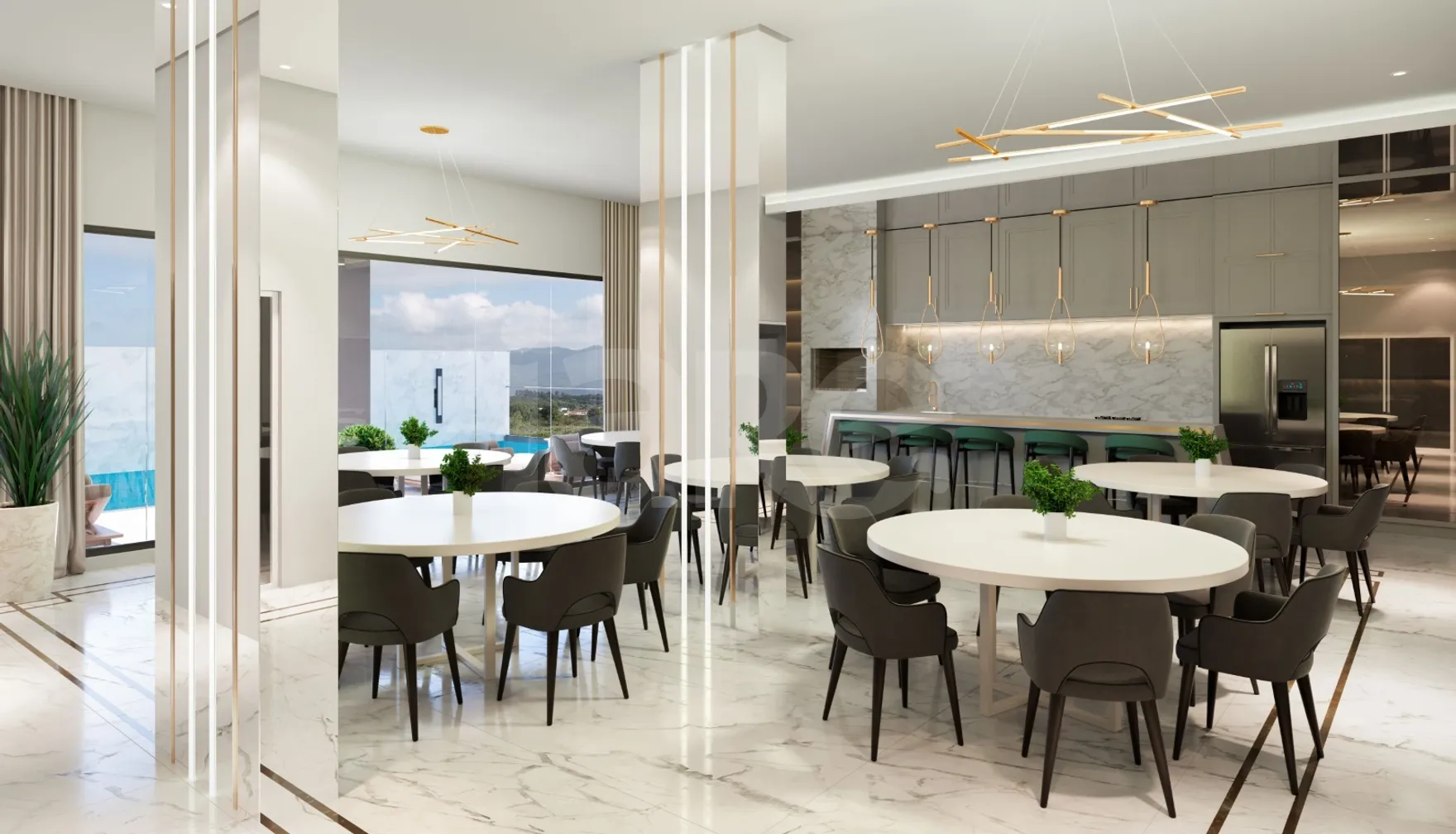 Clara Palace - Apartamento com 76,7 m², em Perequê — foto 6
