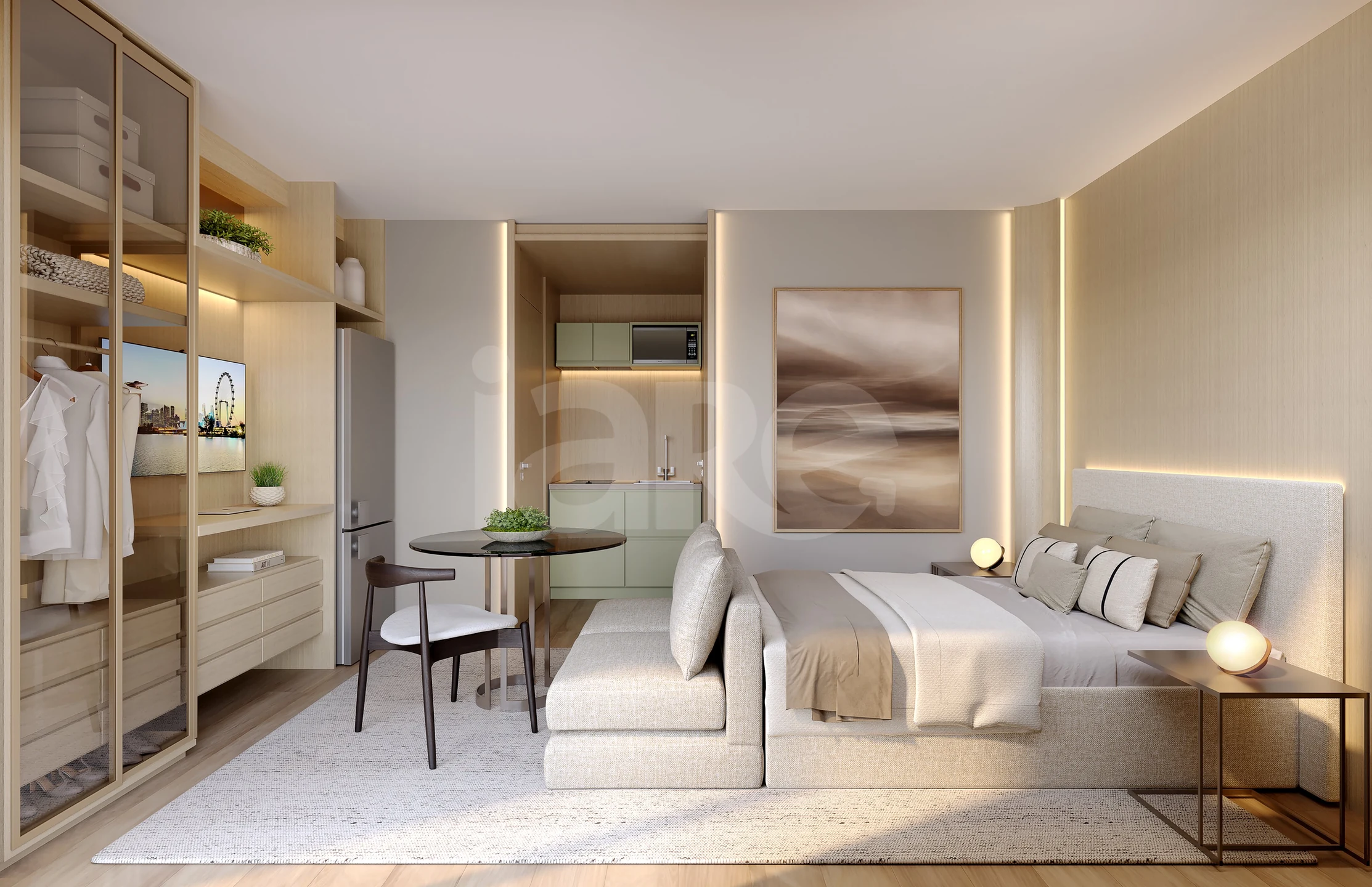 Connect Square - Studio com 24 m², em Centro — foto 8