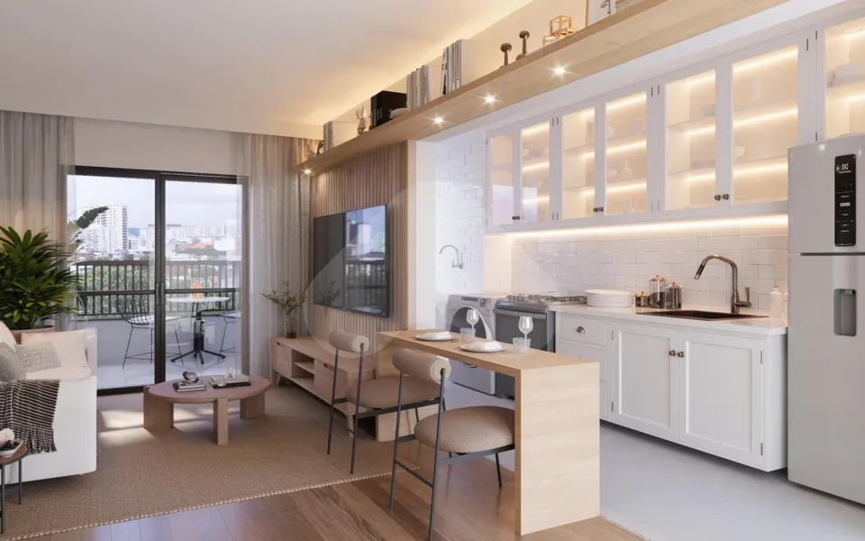 Nóvora - Apartamento com 39,56 m², em Praça da Bandeira — foto 2