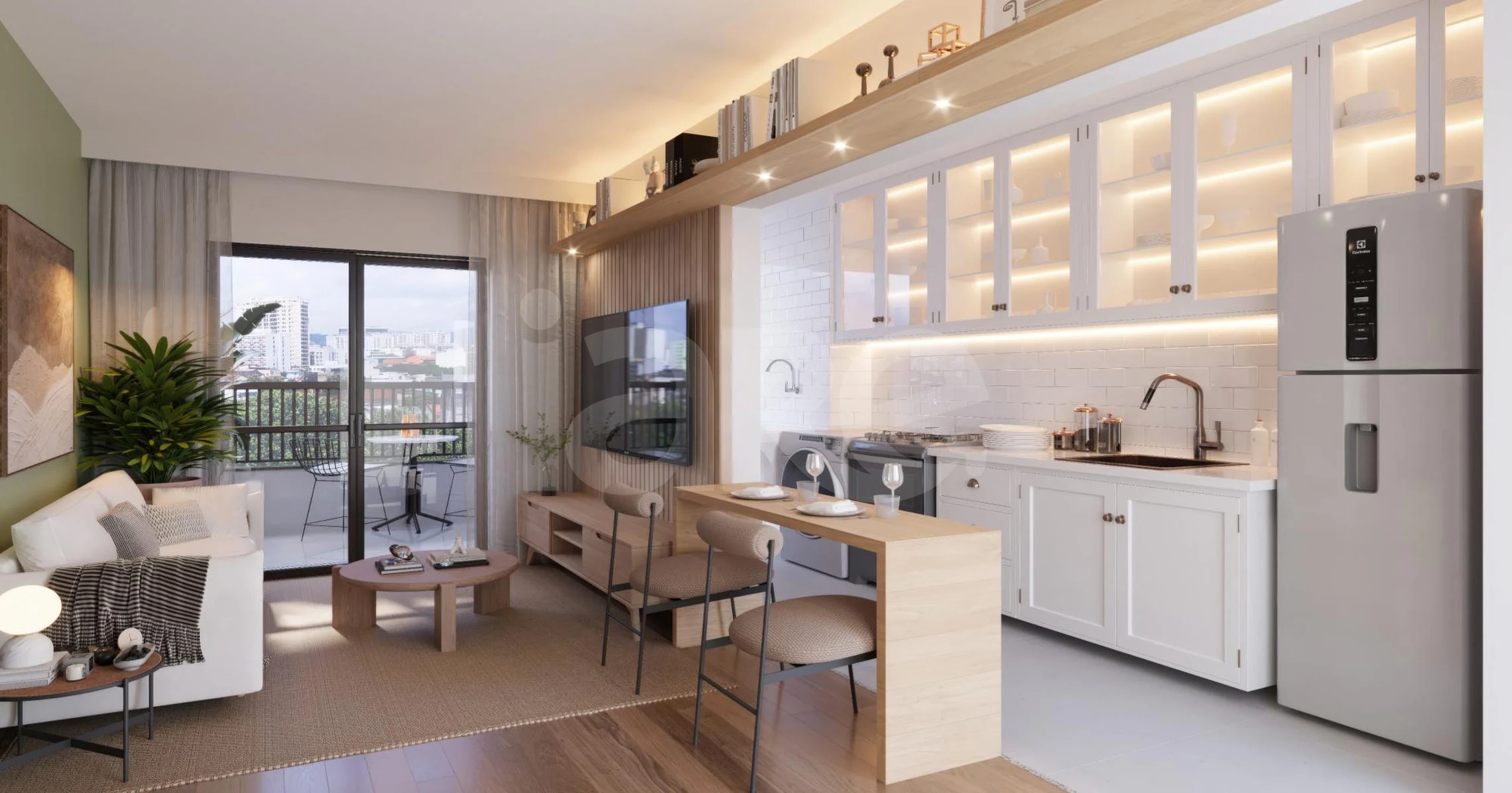 Nóvora - Apartamento com 39,56 m², em Praça da Bandeira — foto 2