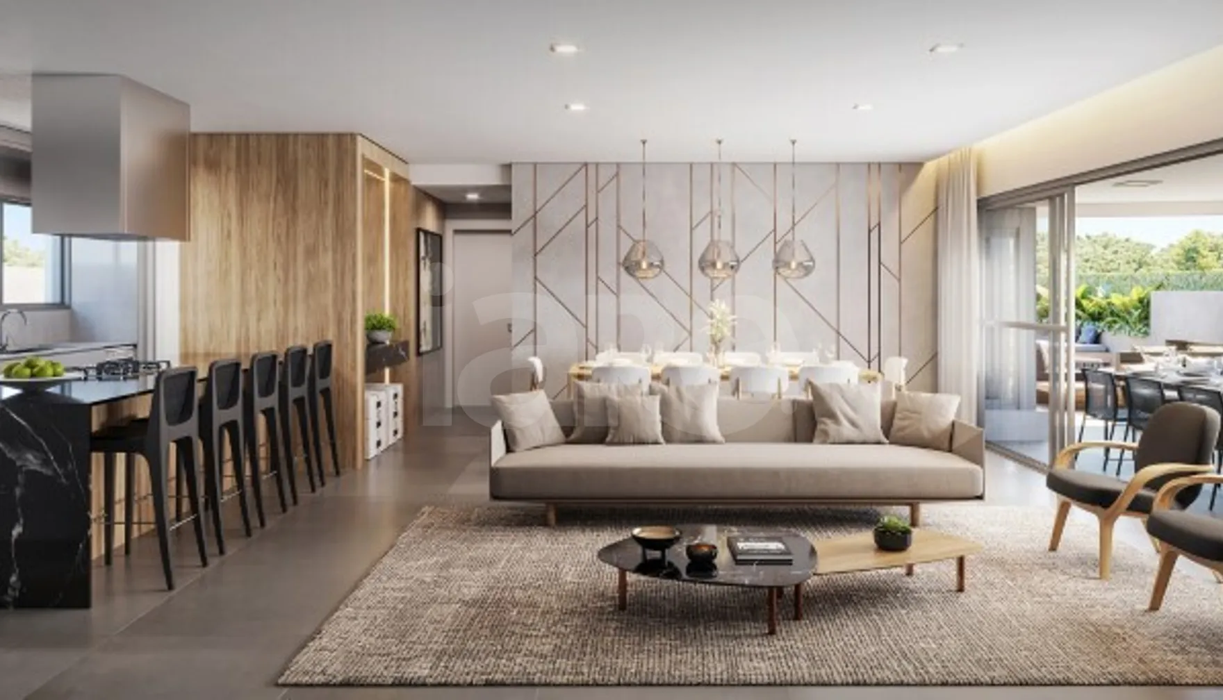 Miragio Cacupé - Garden com 267,93 m², em Cacupé — foto 5