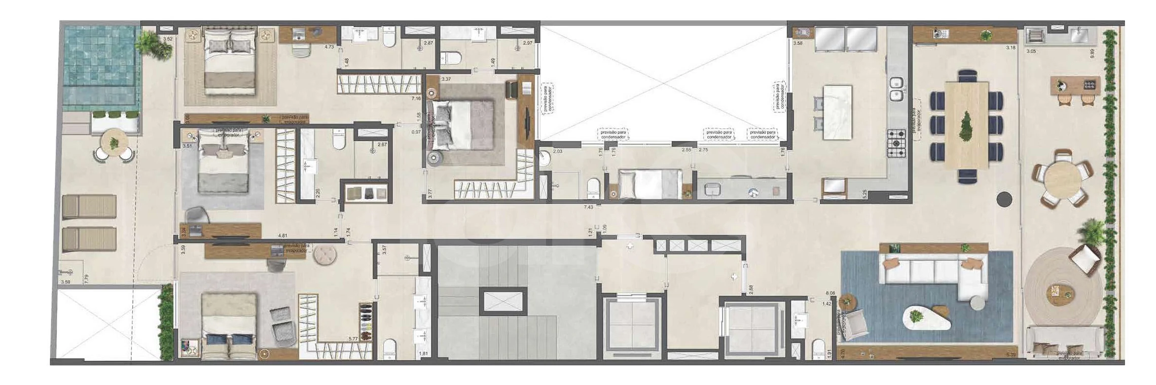 Planta — Garden 270,42 m²