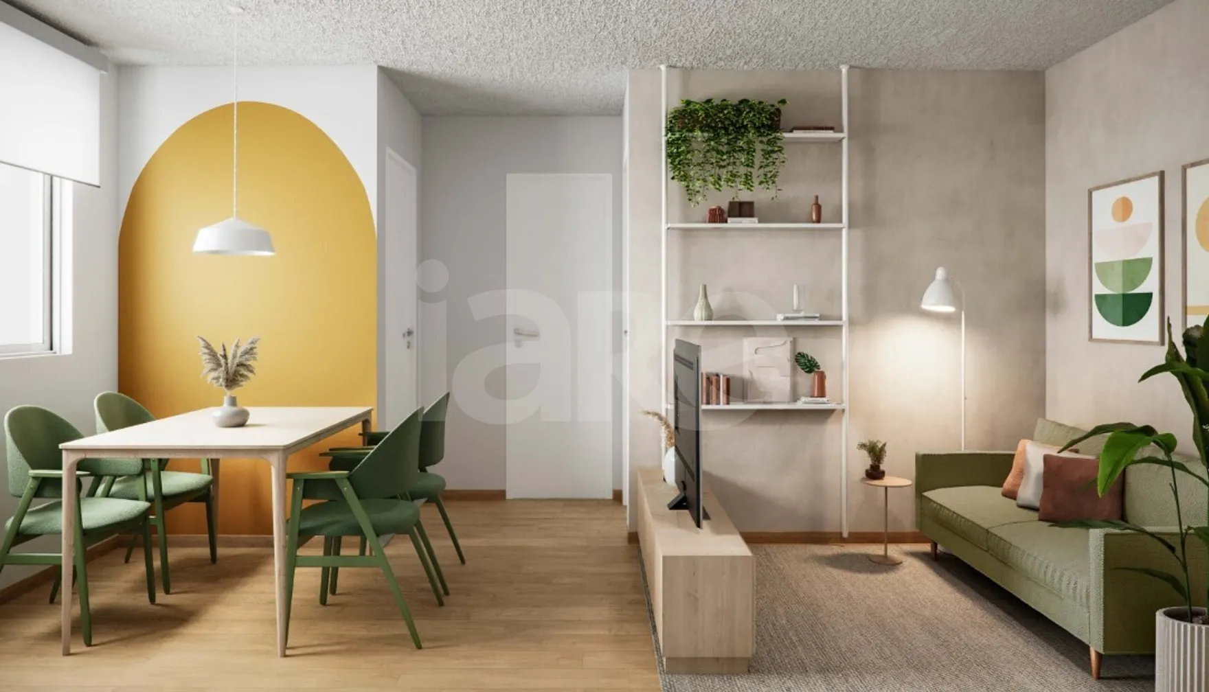 Marbella - Apartamento com 35,81 m², em Centro — foto 2