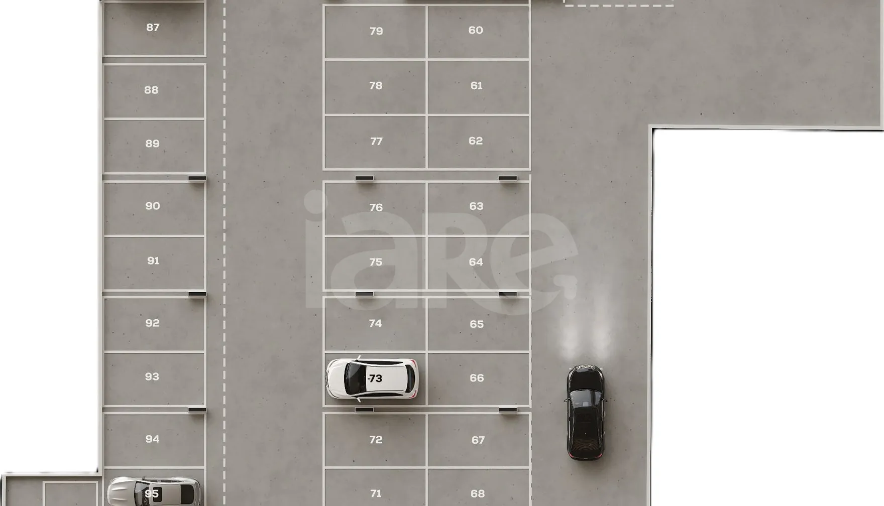 Planta — Pavimento garagem