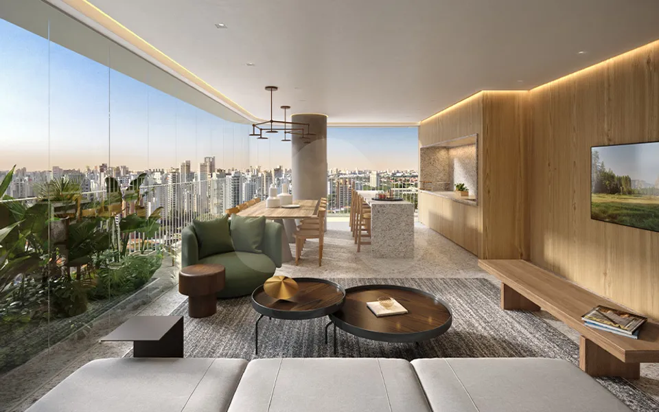 Península Vila Madalena - Apartamento com 154,63 m², em Vila Madalena — foto 4