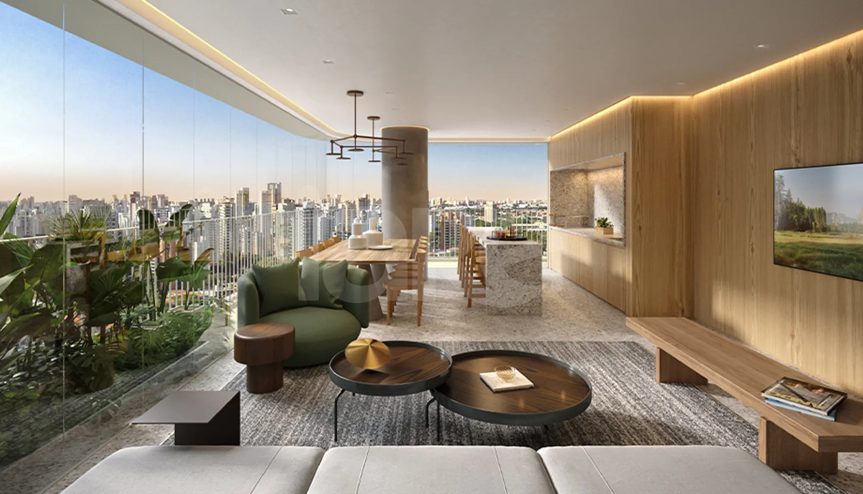 Península Vila Madalena - Apartamento com 154,63 m², em Vila Madalena — foto 4