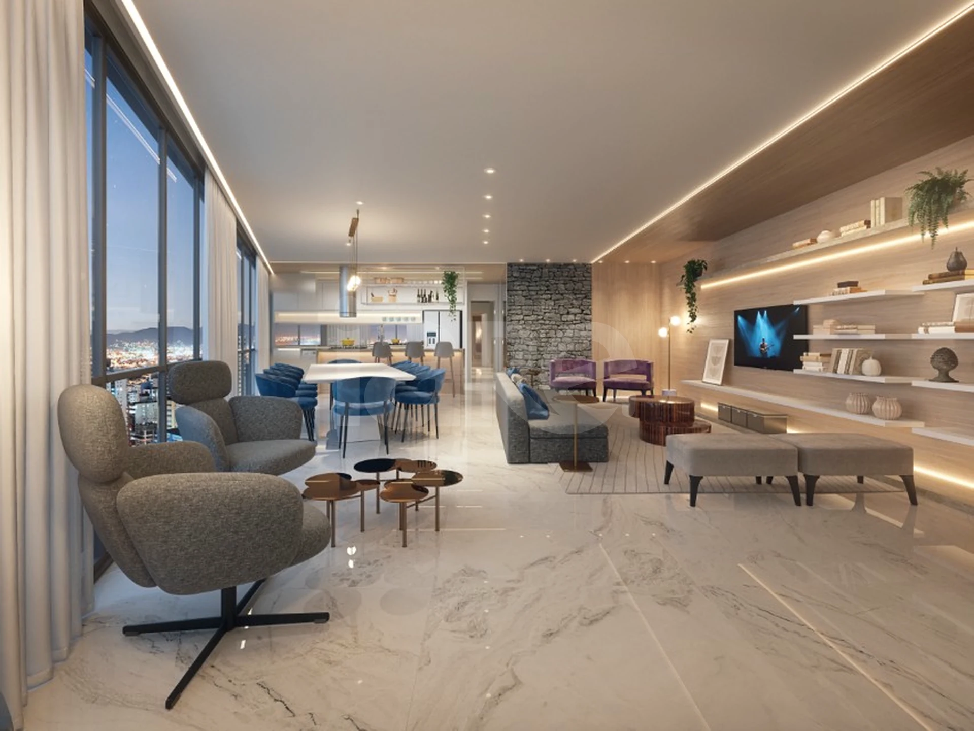 Honfleur Maison - Apartamento com 144,92 m², em Enseada do Suá — foto 4