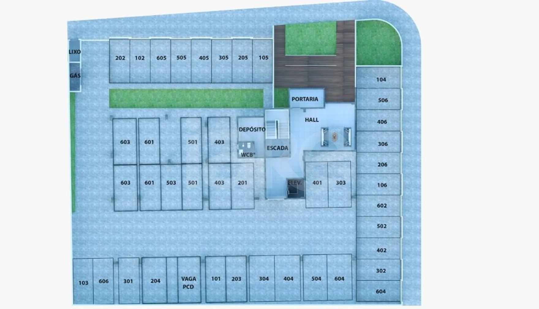Planta — Pavimento térreo