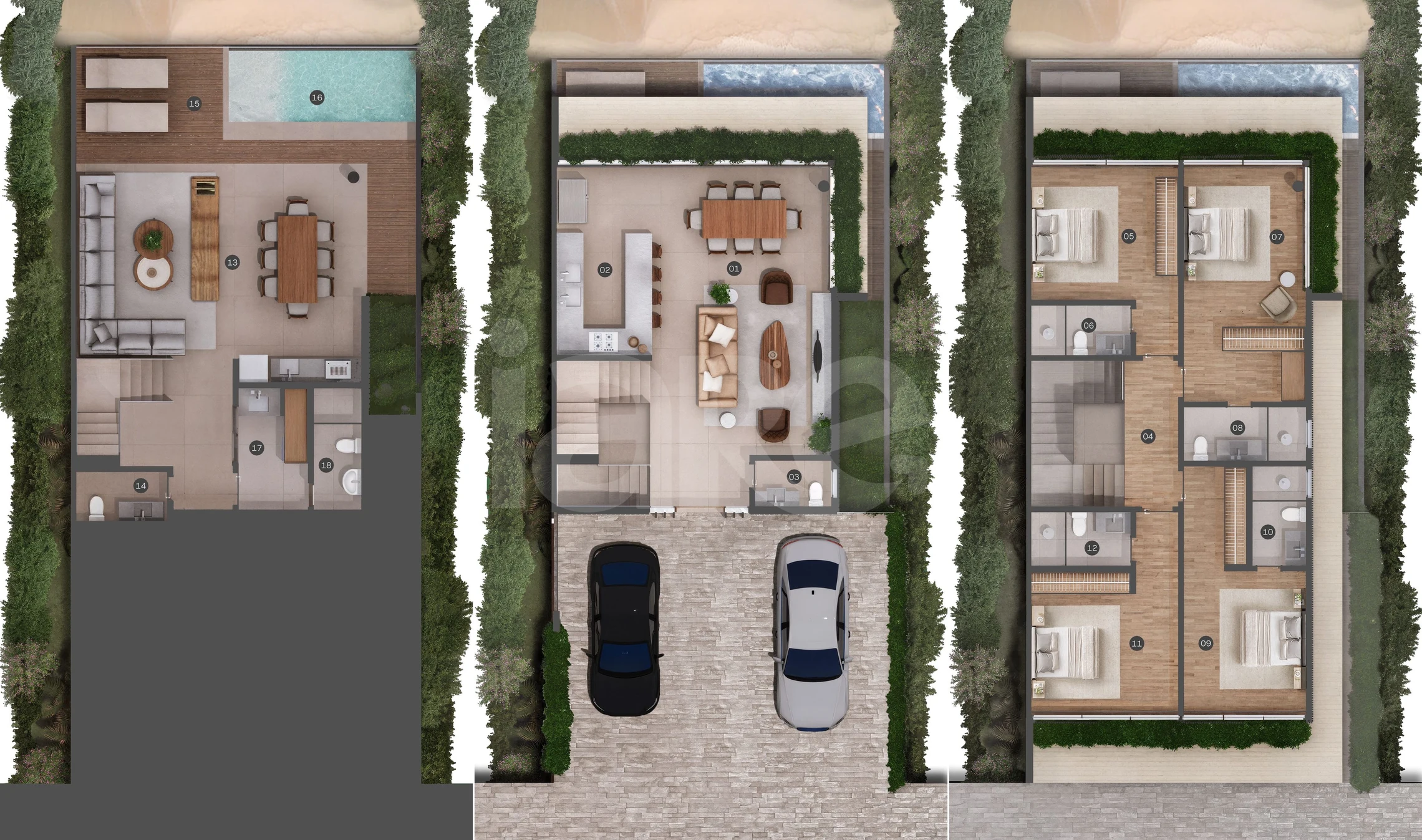 Planta — Casa em Condomínio 378,16 m²