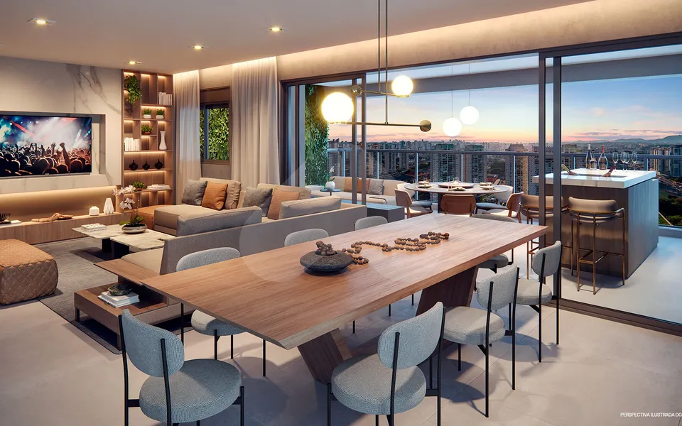 Reserva Figueiras - Apartamento com 165,57 m², em Água Branca — foto 2