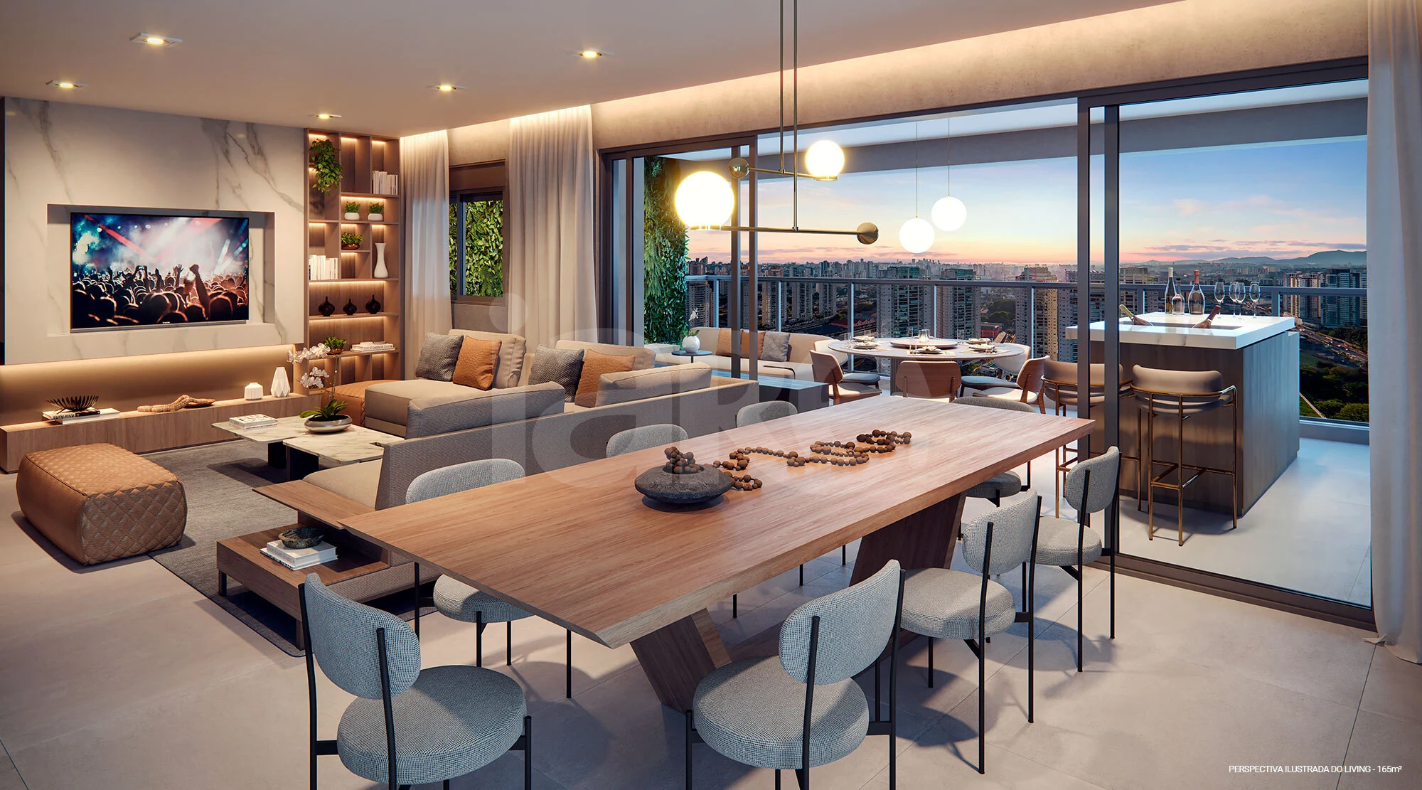 Reserva Figueiras - Apartamento com 165,57 m², em Água Branca — foto 2