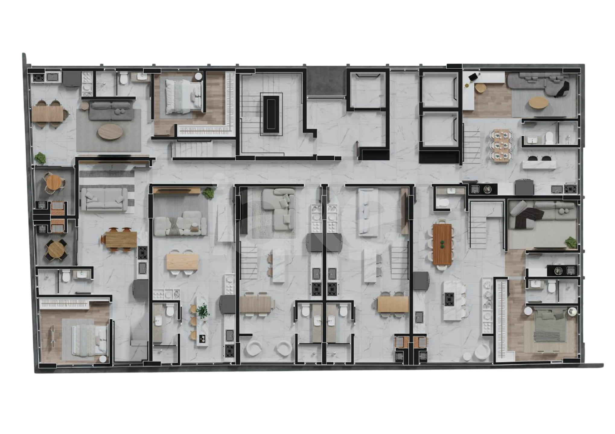 Planta — Pavimento 28