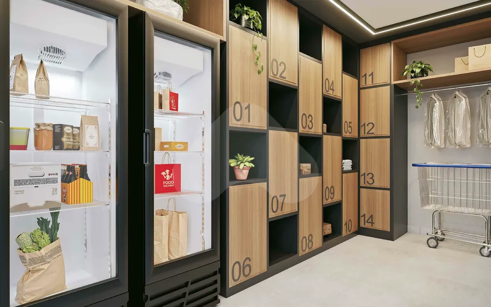 Mérito Lapa - Apartamento com 37 m², em Vila Anastácio — foto 15