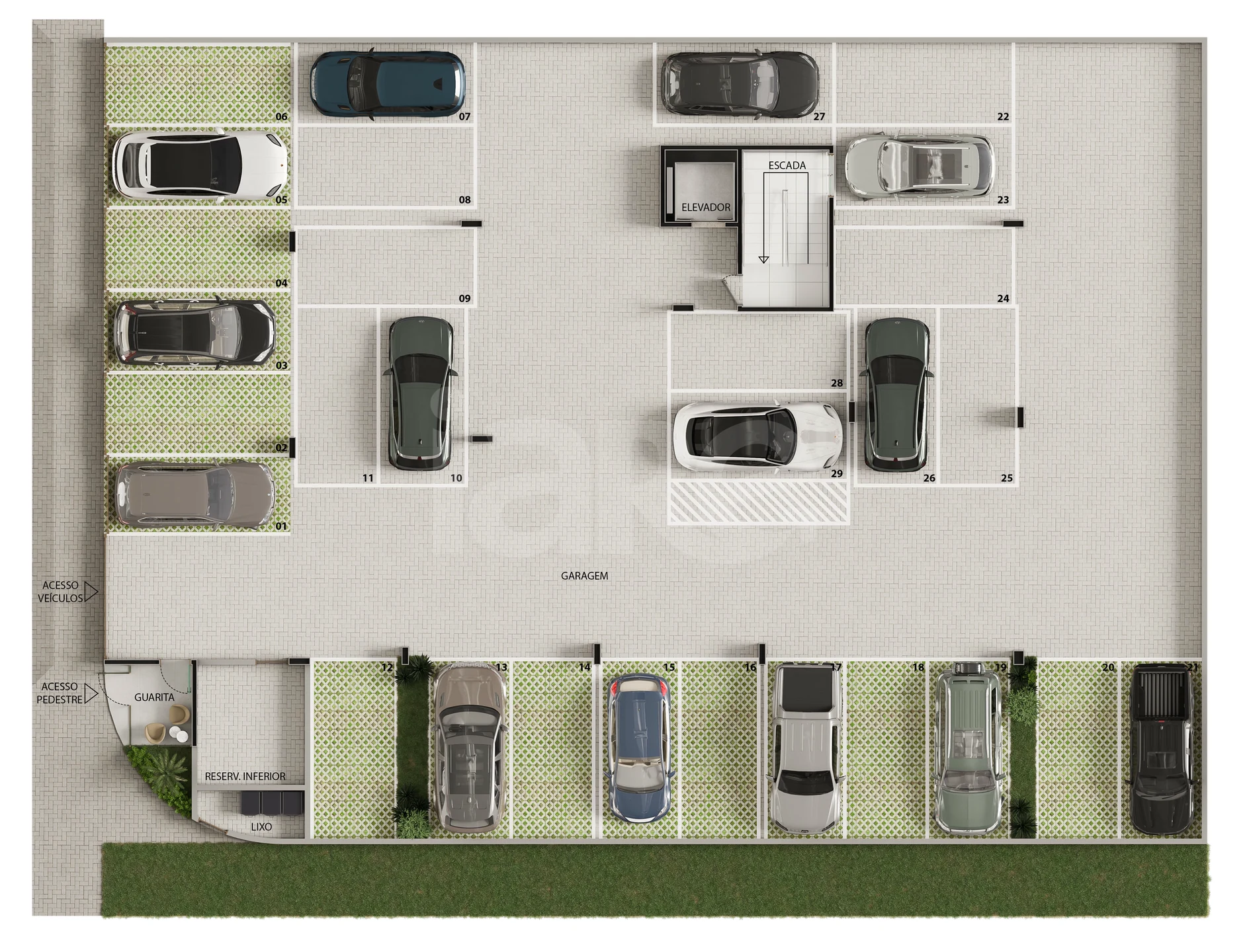 Planta — Pavimento térreo