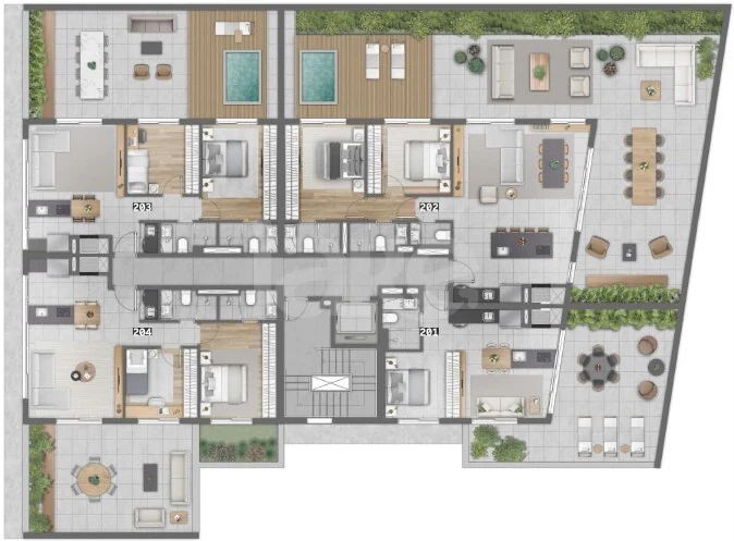 Planta — Pavimento 02