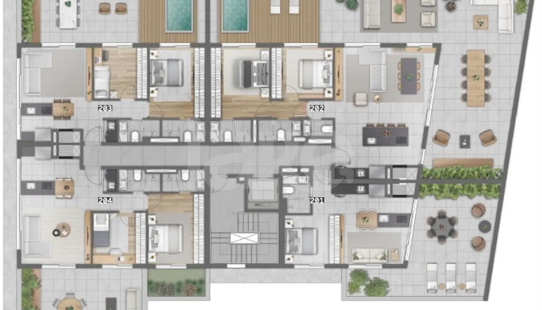 Planta — Pavimento 02