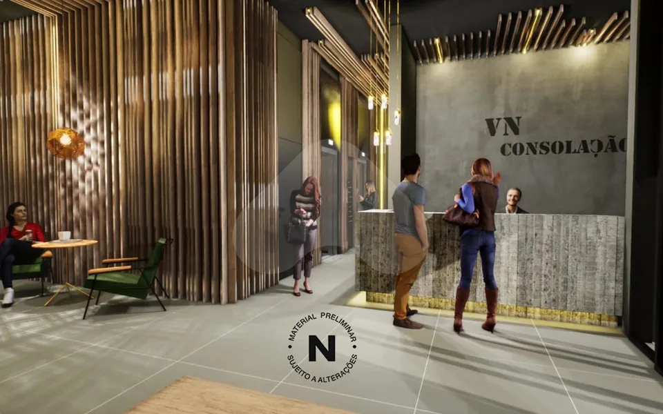 VN Consolação - Studio com 32,45 m², em Consolação — foto 3