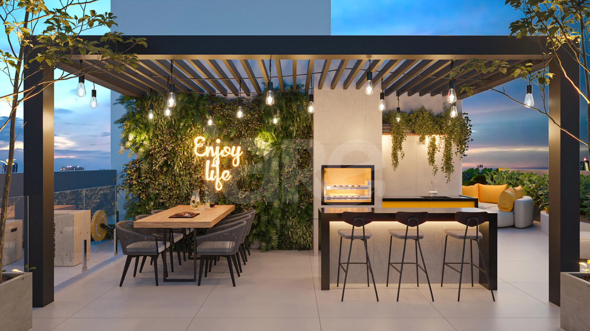 Althus Residence - Studio com 21,36 m², em Glória — foto 11