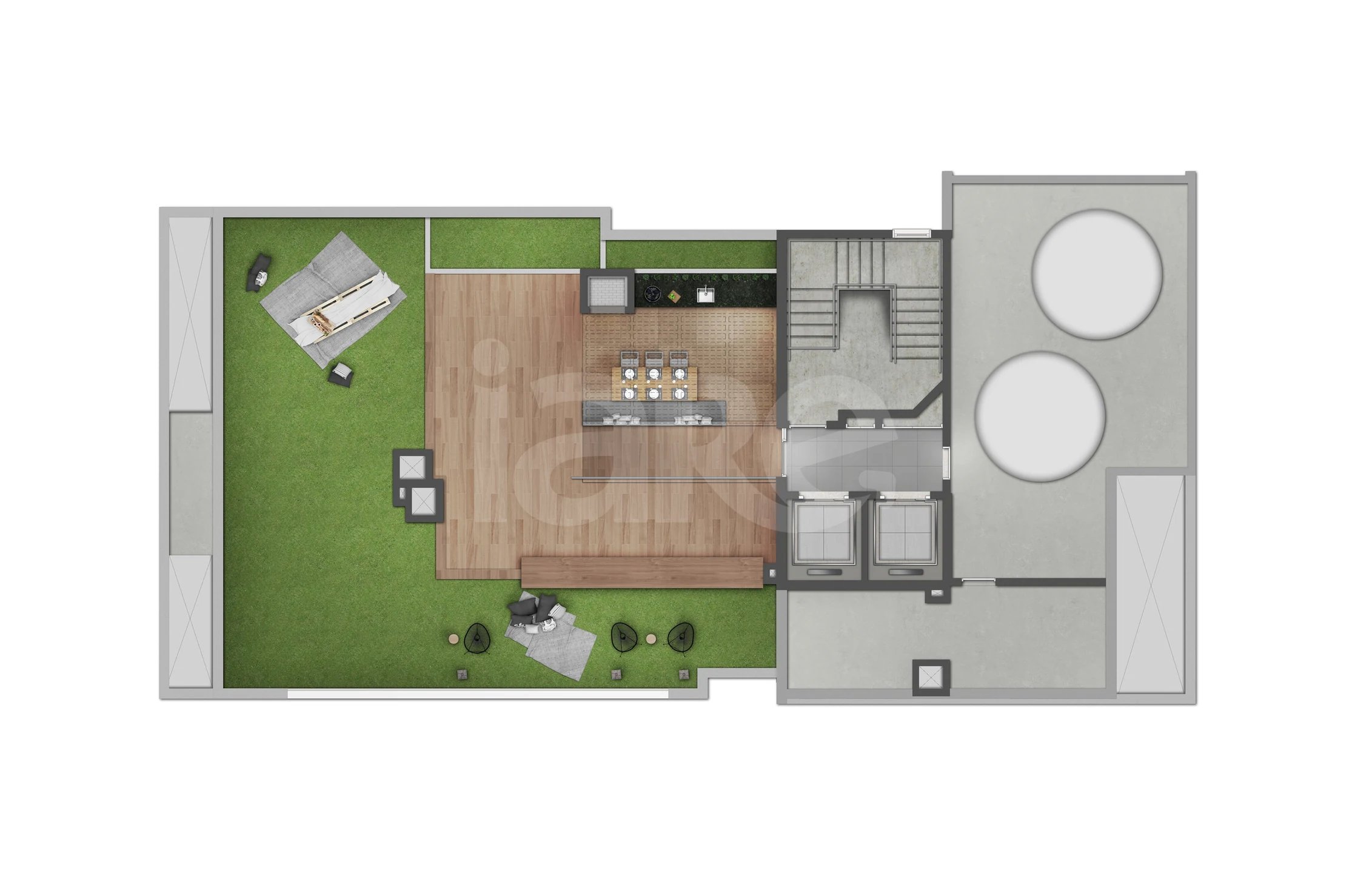 Planta — Pavimento rooftop