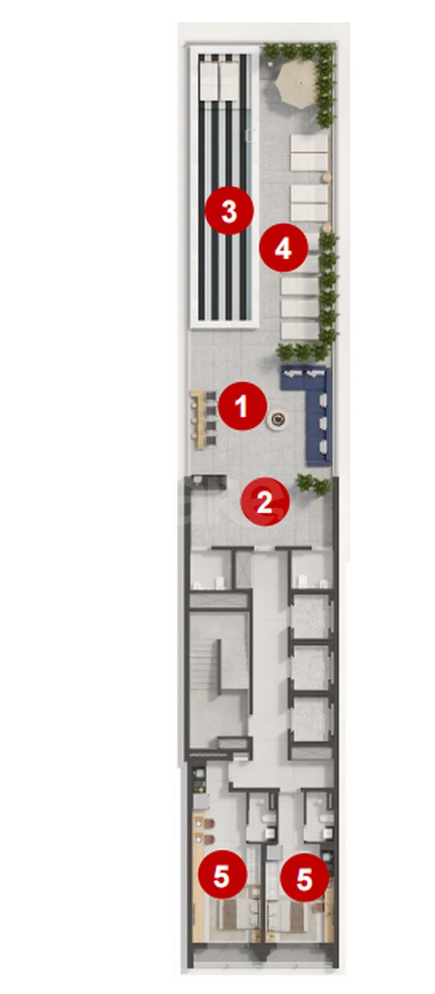 Planta — 20 pavimento
