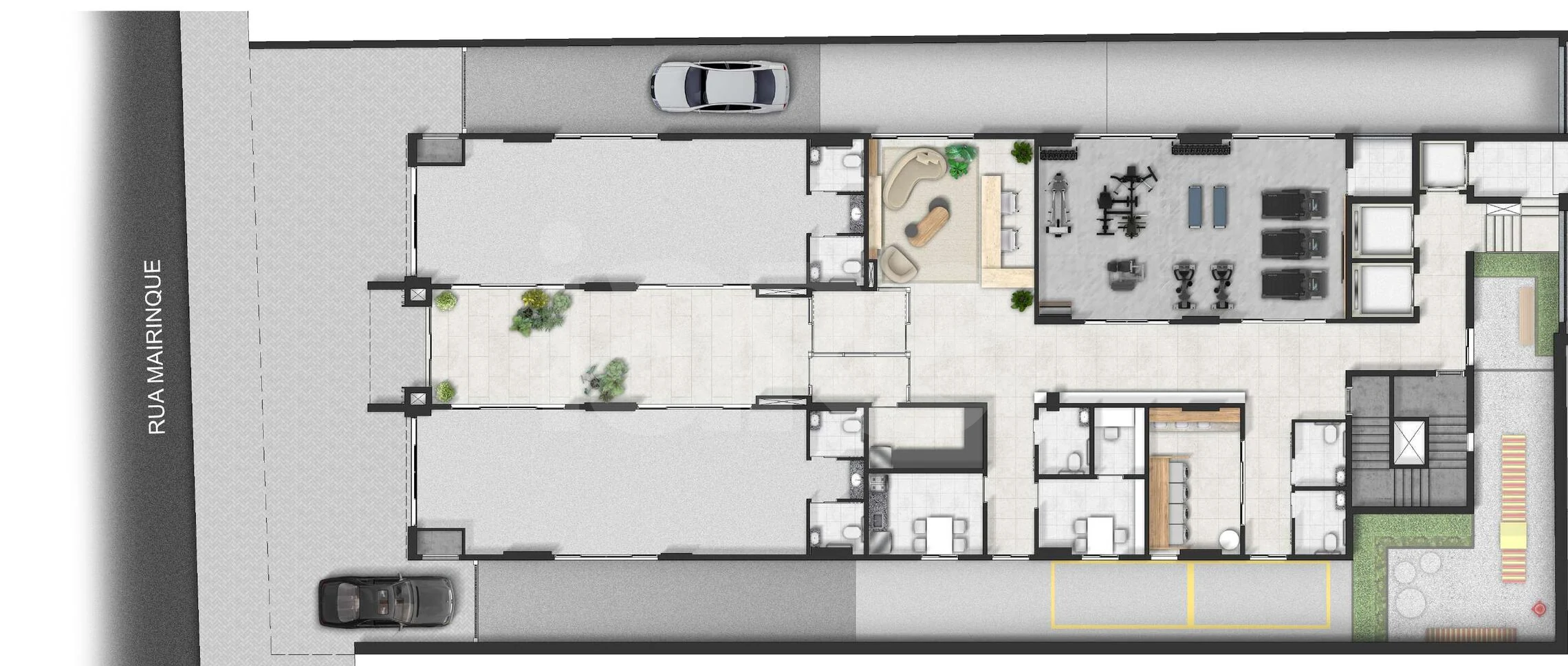 Planta — Pavimento terreo