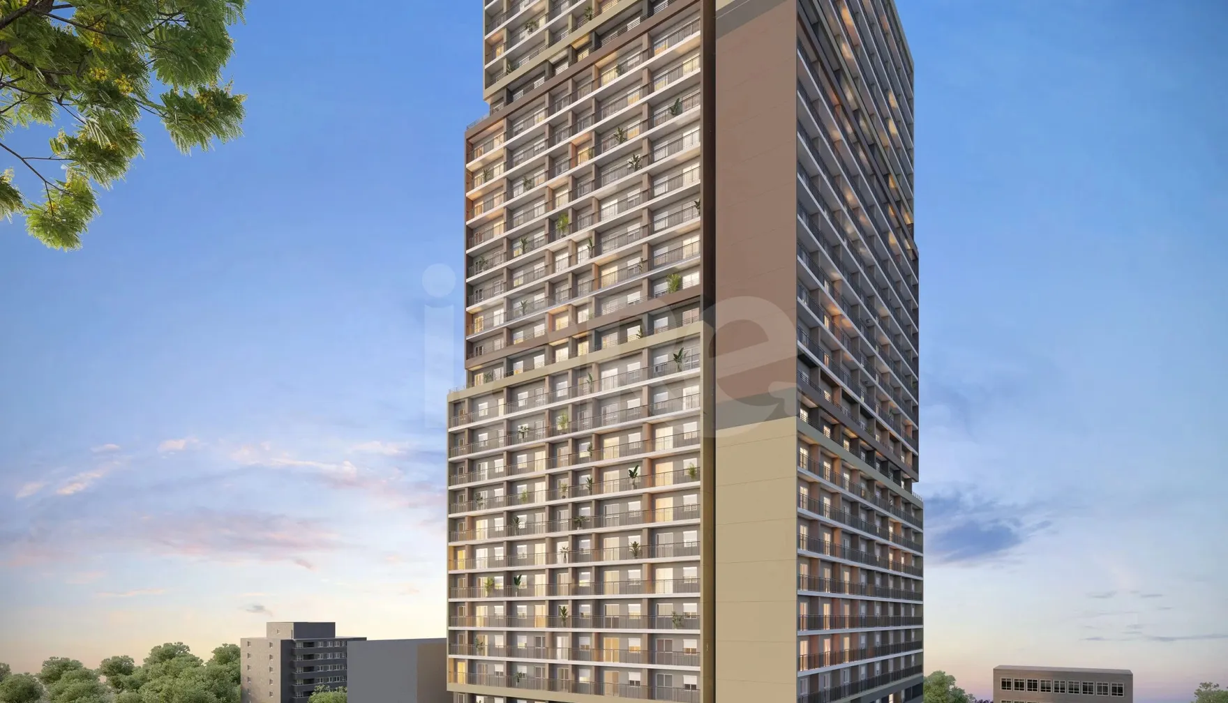 Monumental Residencial Conx - Apartamento com 44,59 m², em Santo Amaro — foto 1