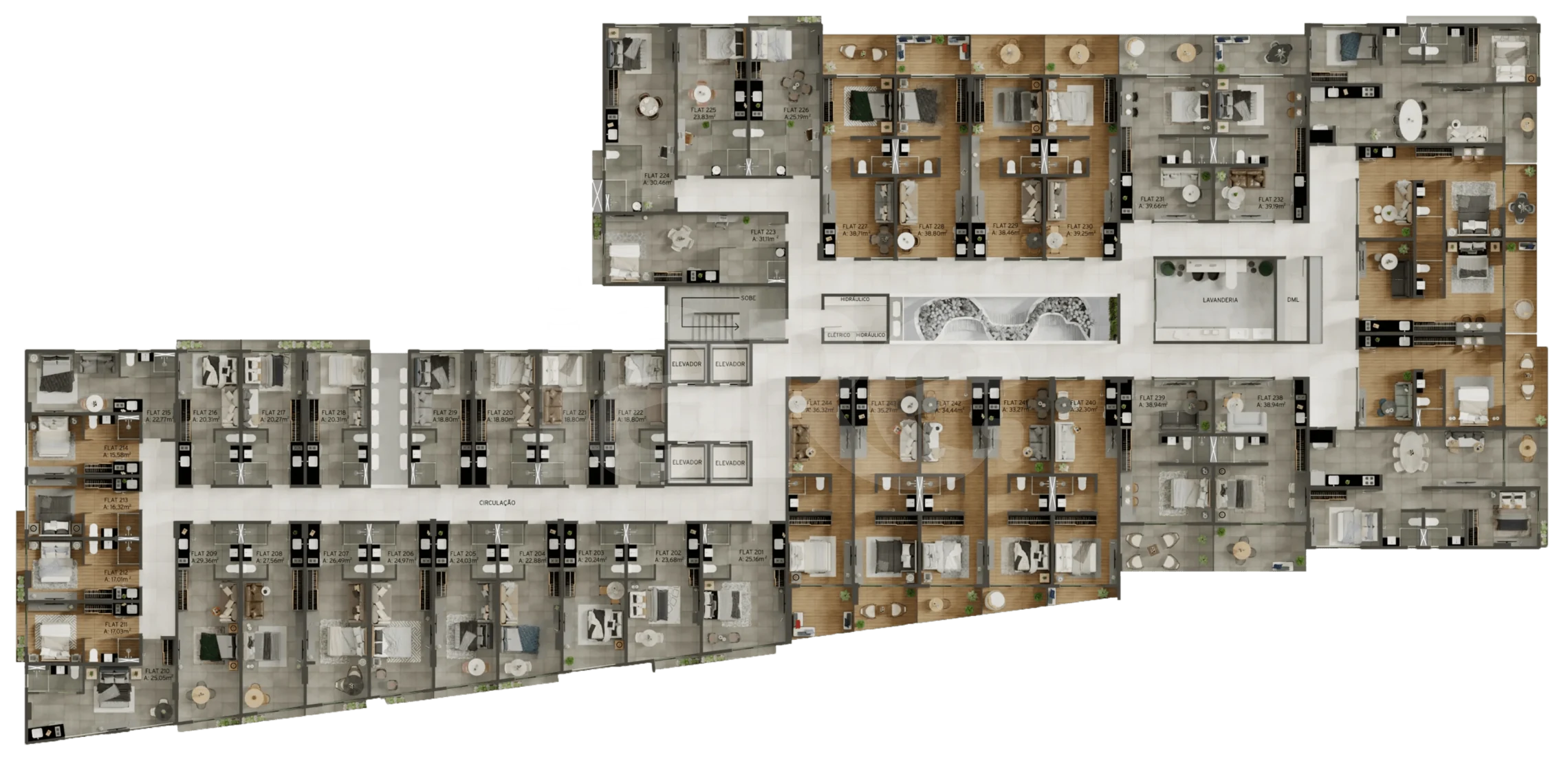 Planta — Pavimento 2