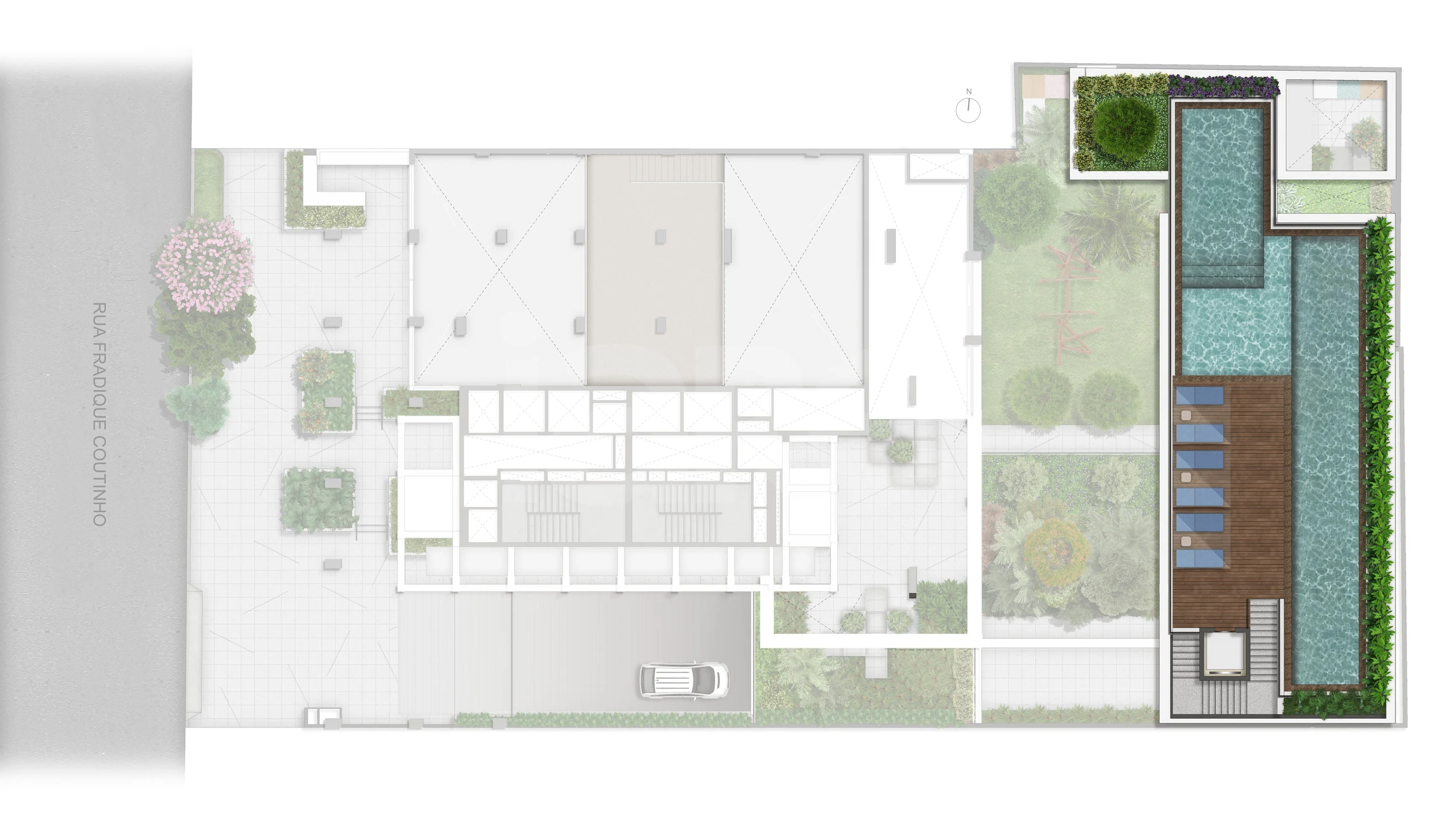 Planta — Implantacao 1 pav