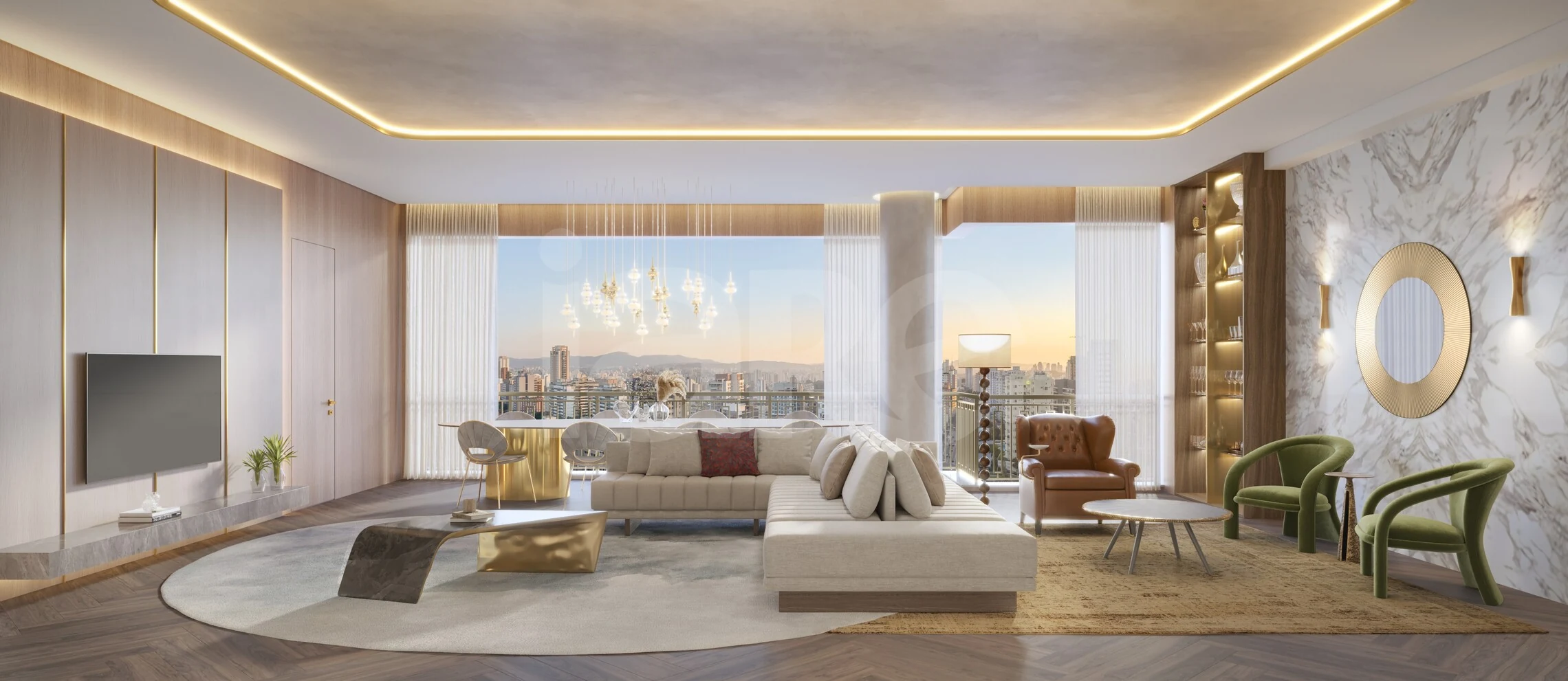 The Palace Royal - Apartamento com 139 m², em Vila Mariana — foto 4