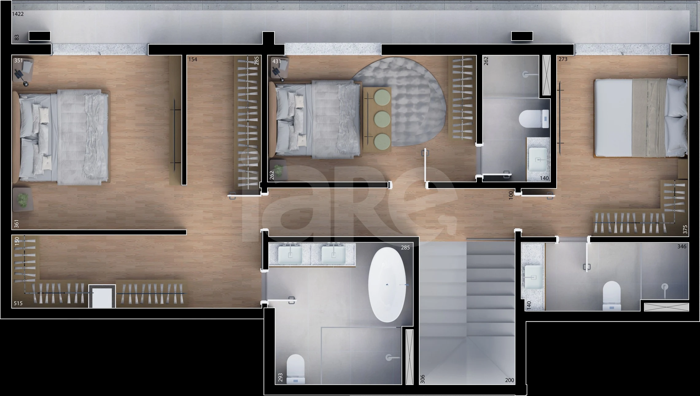 Planta — 702 - Pavimento superior