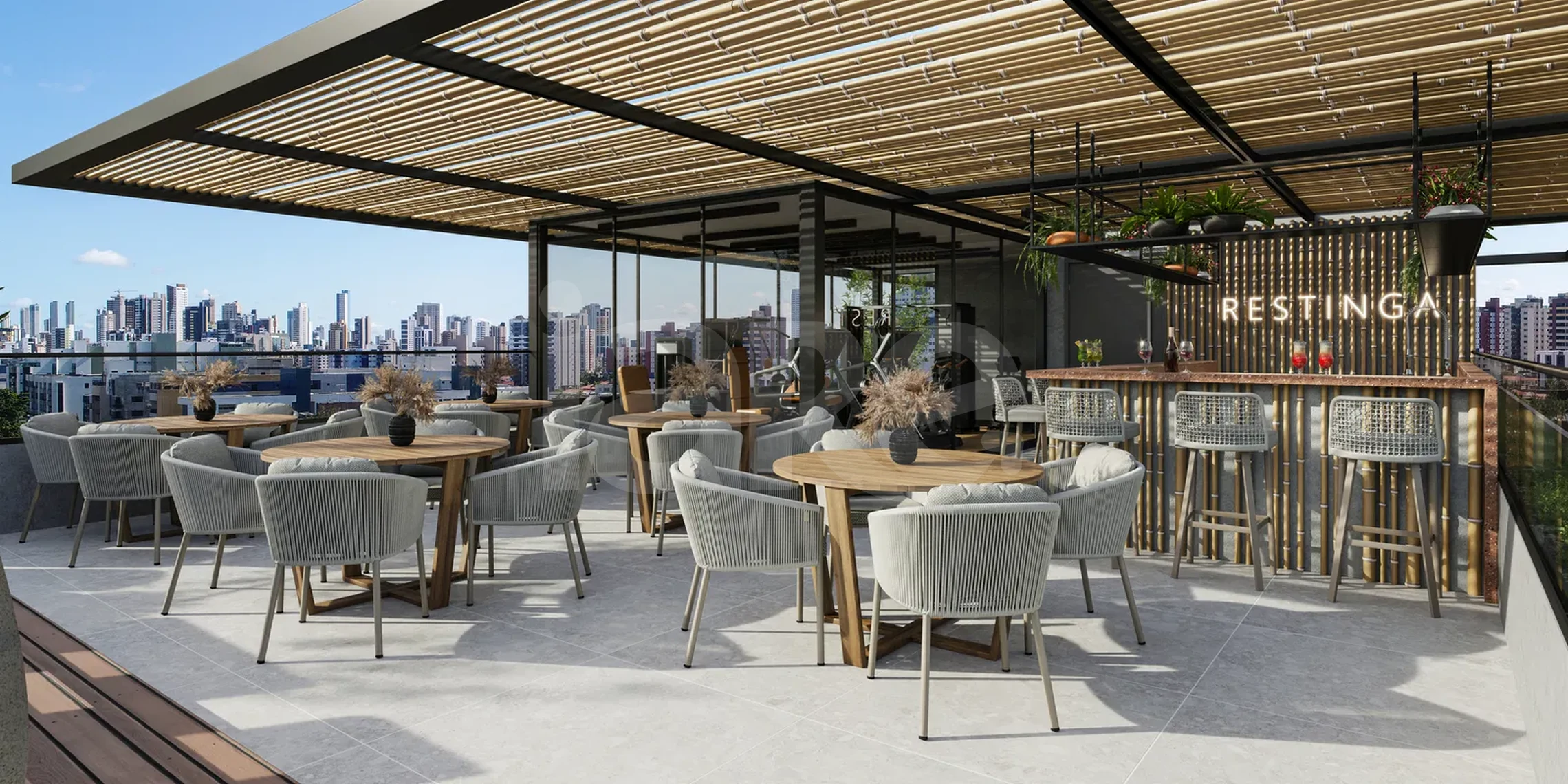 Restinga - Garden com 24,81 m², em Jardim Oceania — foto 19