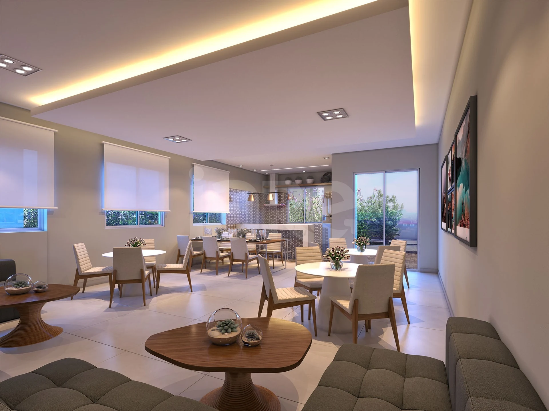America - Apartamento com 44,86 m², em Cooperativa — foto 3