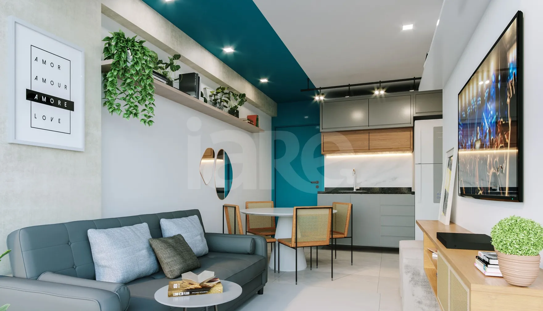 Carlos Mendonça - Apartamento com 44,13 m², em Imbiribeira — foto 2