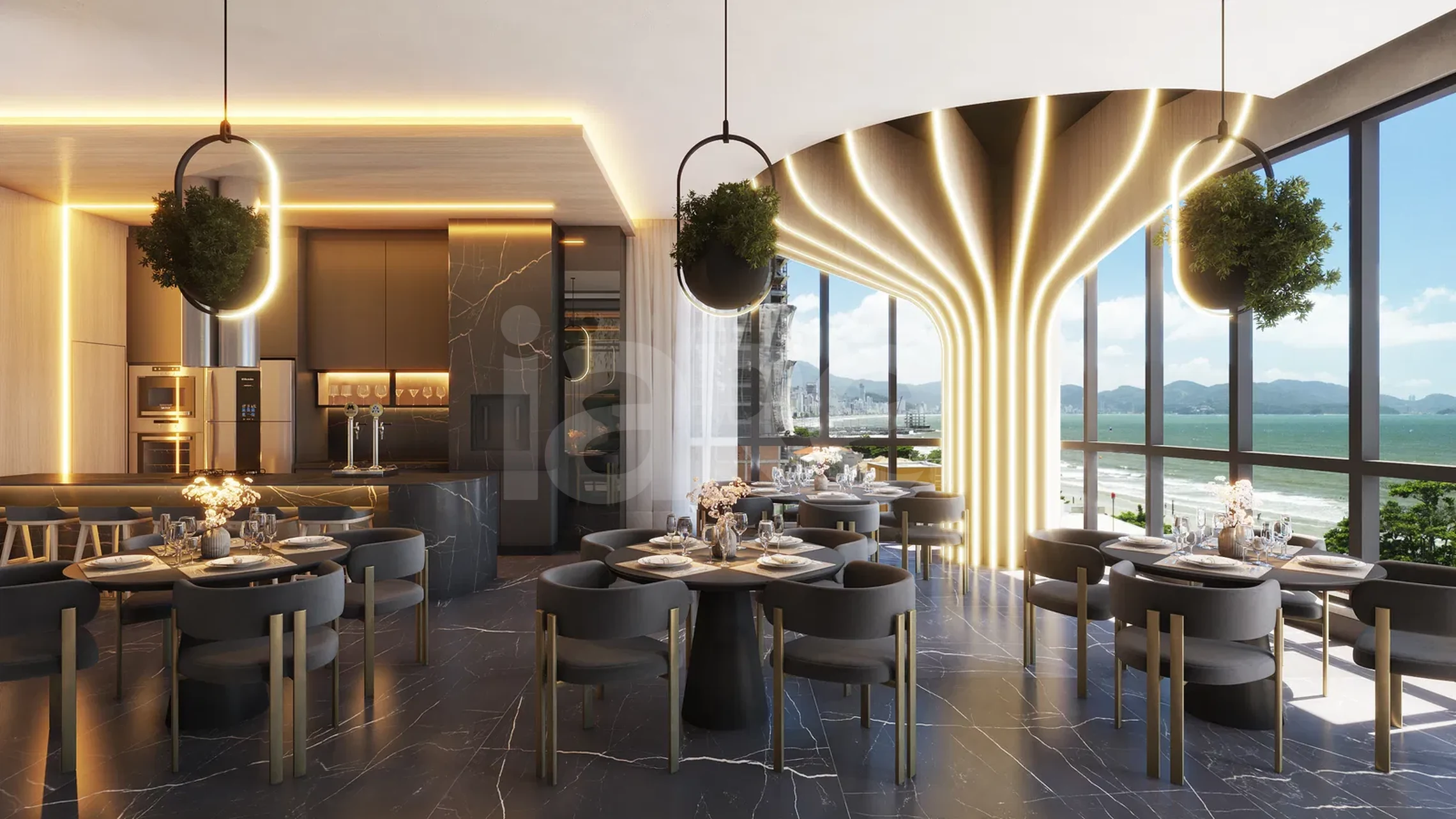 Wine Tower - Apartamento com 125 m², em Perequê — foto 6