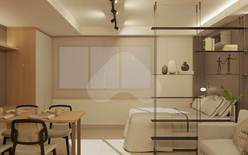 Domus Jequitinhonha - Studio com 24,06 m², em Boa Viagem — foto 11