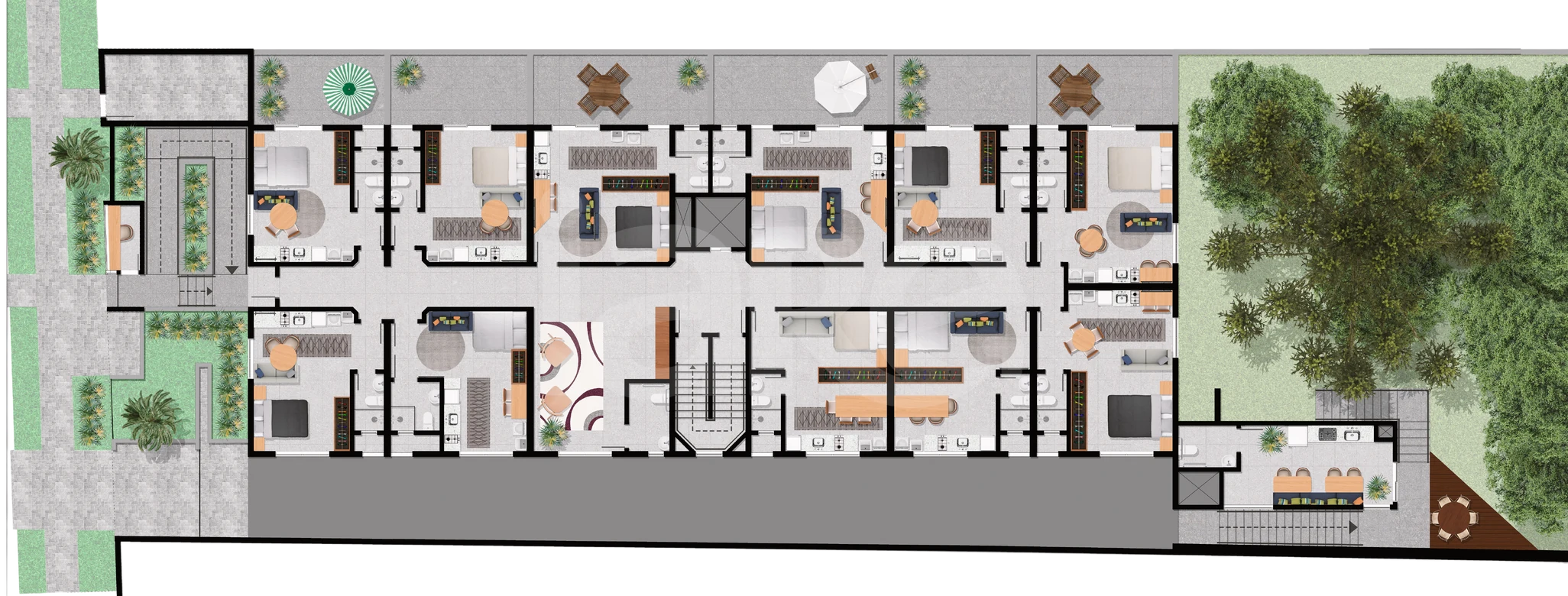 Planta — Pavimento térreo