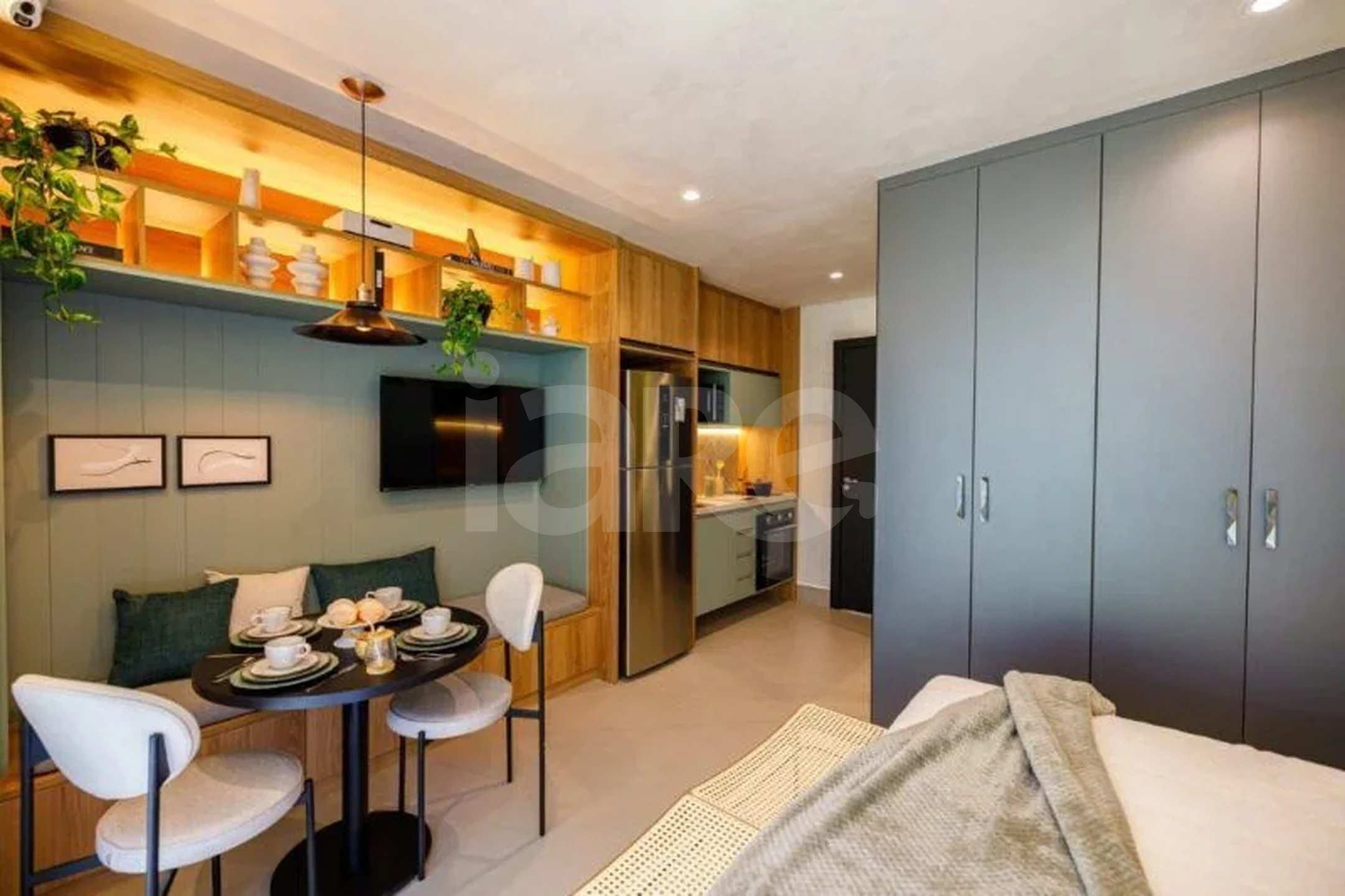 Get Home Design - Apartamento com 40,97 m², em Mirandópolis — foto 4