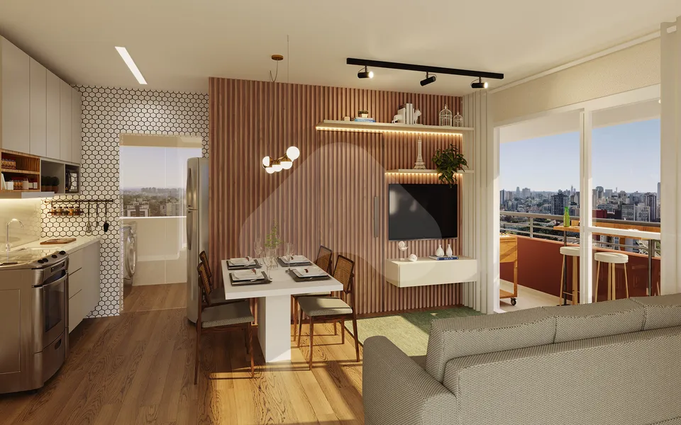Seletto Santa Catarina - Apartamento com 24 m², em Vila Mascote — foto 2