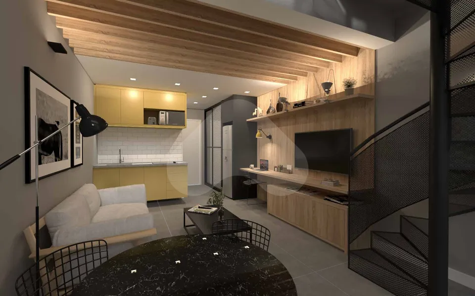 Gloria del'art Coliving - Studio com 36,34 m², em Glória — foto 18