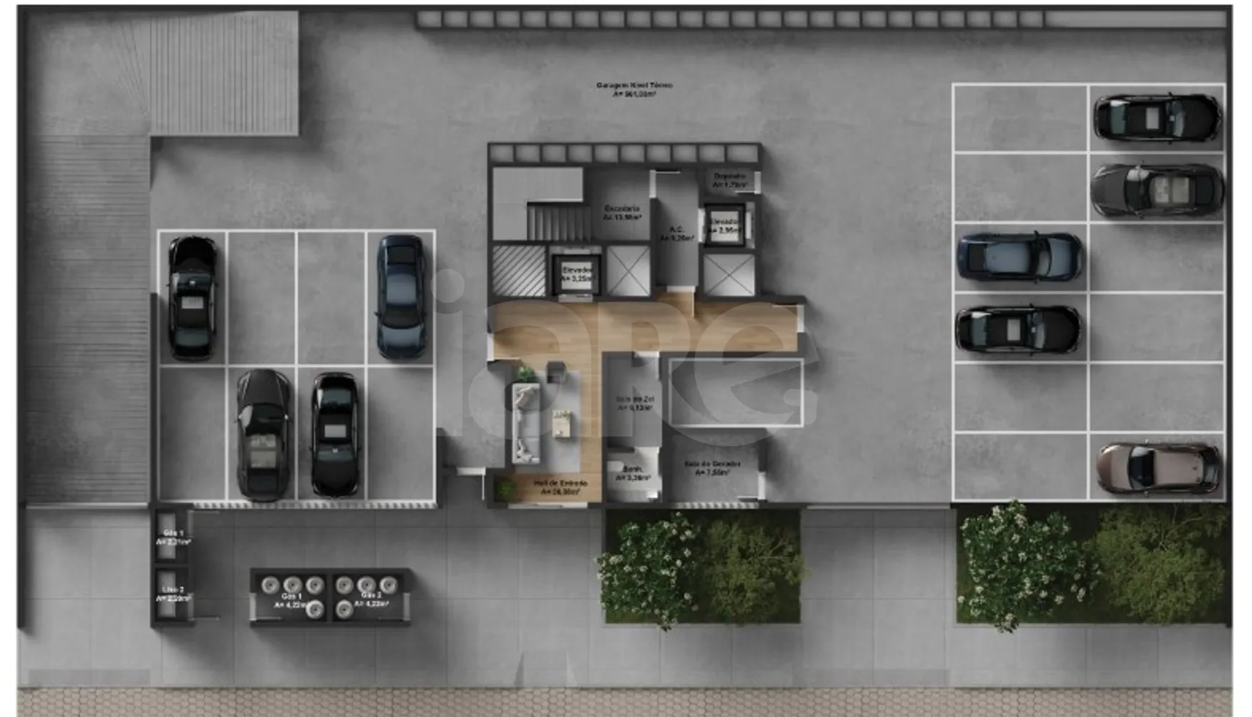Planta — Pavimento térreo
