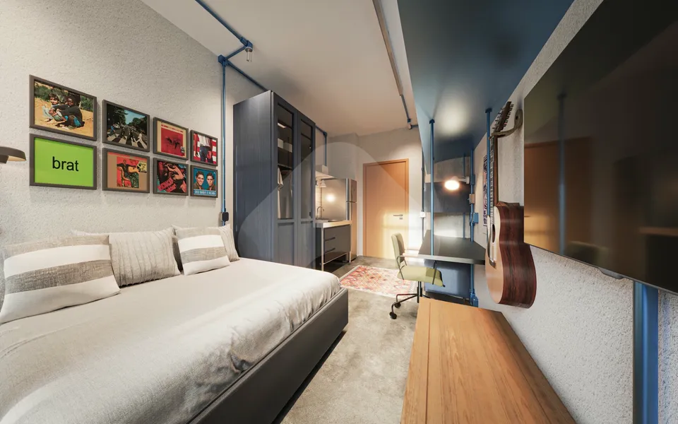 SP&VC Luz - Studio com 18,32 m², em Centro — foto 4