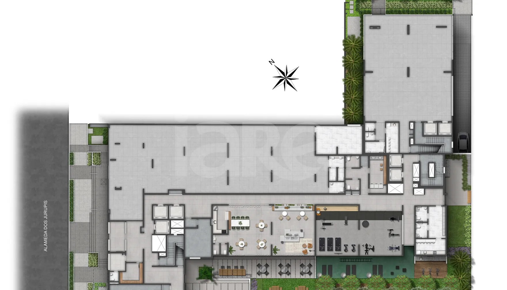 Planta — Pavimento terreo