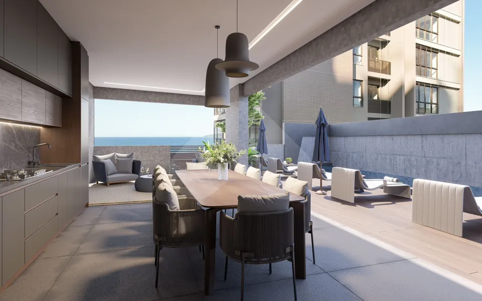 Blue Tower - Apartamento com 115 m², em Perequê — foto 6