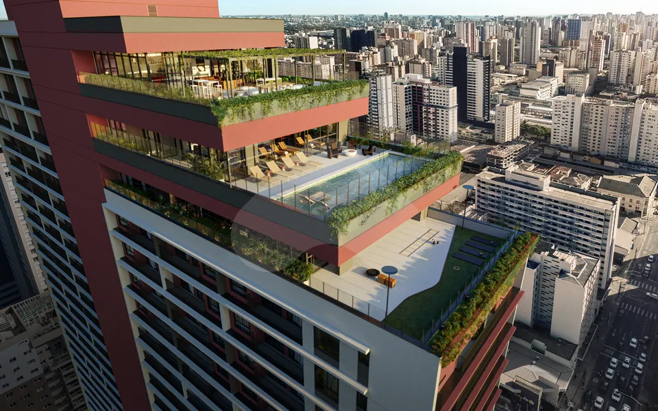 Fresta Hype Living - Studio com 23,86 m², em Centro — foto 4