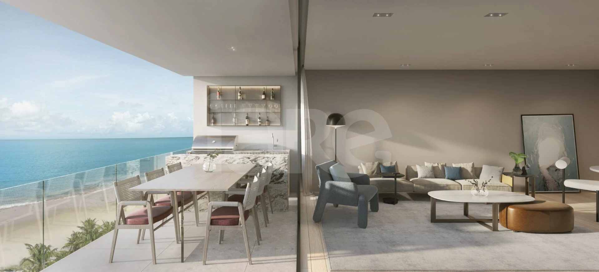 Setai Beach Resort & Residence - Garden com 173,45 m², em Ponta de Campina — foto 3