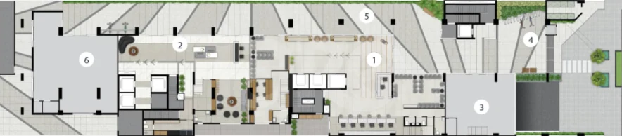 Planta — Implantação térreo
